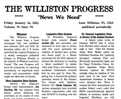 The Willston Progress